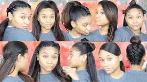 If i can do these, you can do the best part about this easy hairstyle is that you can do it on damp hair straight out of the shower. 10 Easy Hairstyles For Straight Hair Youtube