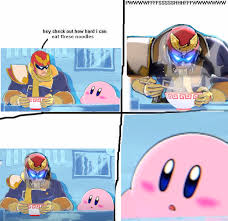 Even Kirby Judges The Way Cap Eats Super Smash Brothers Ultimate Know Your Meme