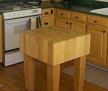 Originating in butcher shops (hence the name), this has become a popular household item. Butcher Block Wikipedia