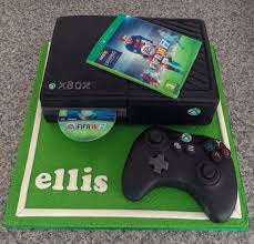 Xboxone Cake Xboxonecake Fifa16cake Fifa16 Alledible Xbox One Cake With Cake Controller Completely Edible Xbox One Cake Xbox Cake Boys 16th Birthday Cake