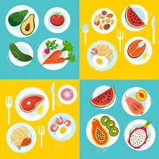 20 hilariously real cartoons anyone on a diet will appreciate claire nowak updated: Healthy Food Set Vegetables Fruit Meal On The Table Cartoon Royalty Free Cliparts Vectors And Stock Illustration Image 65980258
