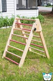 Diy Pikler Triangle Free Plans Pikler Triangle Diy Kids Playground Diy Furniture Plans Wood Projects
