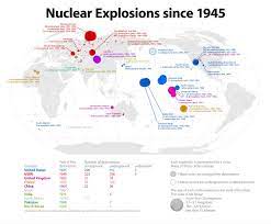 Nukes are not bound to individual submarines or silos, you just have a central stockpile and can fire from any of those. Nuclear Weapons Our World In Data