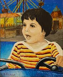 A Tom Christopher painting. He is scheduled to do a workshop for MAPS  members October 2019! beautiful work!