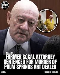 Former SoCal attorney David Replogle, 76, was sentenced to life without  parole for orchestrating the murder of Palm Springs art dealer Clifford  Lambert in 2008. The court found the crime was financially