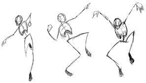 You can choose any expression for your anime boy, but most anime boys have sharp, defined features, with eyes slanting more at an angle towards the middle of the face. Anime Action Scenes How To Draw Manga Action Poses Step By Step Lesson How To Draw Step By Step Drawing Tutorials