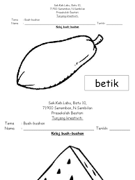 Maybe you would like to learn more about one of these? Lembaran Kerja Kolaj Buah Buahan