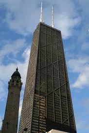 The hancock building boasts an observatory similar to the skydeck on its 94th floor, now known as 360 chicago, with views out over lake michigan note: 875 North Michigan Avenue Wikipedia