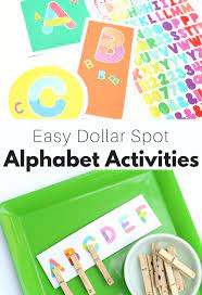 · alphabet foam puzzle mat · foam bath letters & numbers · large wooden . Preschool Alphabet Activities From The Dollar Spot No Time For Flash Cards