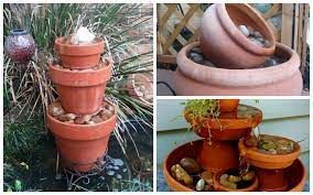 How to build a soothing fountain 11 Amazing Water Fountains Made From Planters Garden Lovers Club