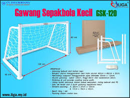Ukuran gawang sepak bola adalah. Gawang Sepakbola Kecil Gsk 120 Liga Sepakbola Dan Futsal