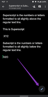 See full list on solveyourtech.com How To Add Superscript Or Subscript Text In Google Docs
