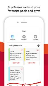 Swimming complexes and gym admissions; Activesg Para Android Baixar Gratis Versao Mais Recente 2021