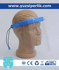Yuz Siperi Seffaf Maske Medikal Disci Maske Panosundaki Pin