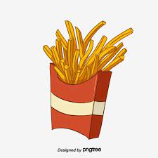 Hand Painted American Fast Food French Fries Fast Food Clipart Packing Potato Png Transparent Clipart Image And Psd File For Free Download American Fast Food French Fries Fast Food