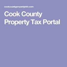 Cook County Property Tax Portal Cook County Property Tax Cooking