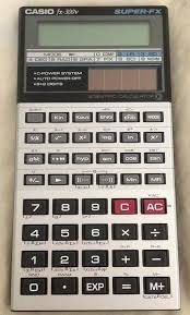 Casio Fx 300v Super Fx Vintage Lcd Solar Scientific Pocket Calculator Pocket Calculators Calculator Scientific Calculators