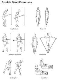 46 Veritable Printable Resistance Band Exercise Chart