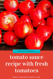 Tomato Sauce Recipe With Fresh Tomatoes No Peeling Required Recipe In 2020 Fresh Tomato Recipes Tomato Sauce Recipe Sauce Recipes