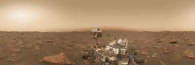 • the stunning 360 panorama allows everybody to move the picture in every direction taking a look at images which nasa terms reminiscent of the us southwest shape part of the horizon. curiosity rover has been on its mission on mars since landing in the gale crater on august 6, 2012. Mars Panorama Curiosity Rover Martian Solar Day 2082 360 Panorama 360cities