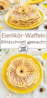 Eierlikor Waffeln Waffeln Rezept Kochen Und Backen Rezepte Rezepte