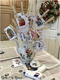 A wide variety of alice wonderland decor options are available to you, such as material, use, and type. Diy Alice In Wonderland Cards And Teapot Centerpiece Debbee S Buzz
