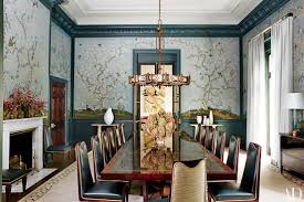Dining rooms don't have to be stuffy. Floral Wallpaper Decorating Inspiration Architectural Digest