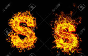 48 s letter wallpaper on . Fire Burning Letter S And S Stock Photo Picture And Royalty Free Image Image 144251281