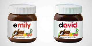 On the inner side of the lid you will. Nutella Copies Coca Cola Personalized Jar Of Nutella A Hit Christmas Surprise In Australia Media Marketing