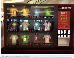 T Shirt Vending Machine