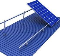 Aluminum Triangle Adjustable Angle Solar Panel Roof Mounting ...