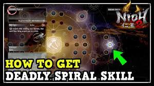 Nioh 2 How To Get Deadly Spiral Hatchet Skill In 2021 Nioh 2 Dead Skills