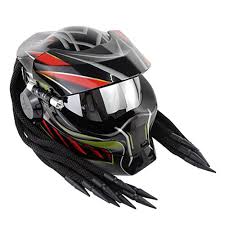 Predator Motorcycle Helmet Full Face Iron Warrior Man Helmet Dot Safety Certification High Quality Black Colorful Helmets Aliexpress Some are made of the composite shell while others boast a comfortable fitting interior. us 147 96 25 off predator motorcycle helmet full face iron warrior man helmet dot safety certification high quality black colorful helmets