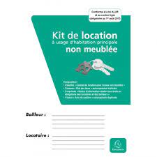 Le contrat de location pour un appartement vide est similaire à celui d'un logement meublé, à quelques différences près : Kit Dossier Location A Usage D Habitation Principale Non Meublee Supports Papiers Exacompta Exacompta Marques Fournitures Scolaires Fournitures Scolaires