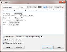 Format Titles Captions Tooltips And Legends Tableau