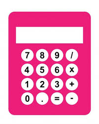 Calculator Pink Clipart Clip Art Calculator Free Clip Art