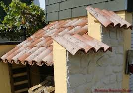 Teja Curva Farbe Viellja Castilla Mauerabdeckung Gartenmauer Mauer