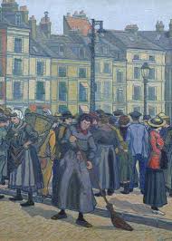 Charles Ginner La Vieille Balayeuse Dieppe 1913 Art Uk Art British Art