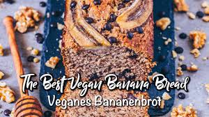 3 reife bananen 80ml neutrales öl 2 eier 200g mehl 100g zucker 2tl backpulver 1 prise salz etwas vaniliextrakt wer mag etwas zimt & nüsse eurer wahl etwas braunen. Das Beste Vegane Bananenbrot Auf Der Welt Einfaches Rezept Gesund Und Lecker Youtube