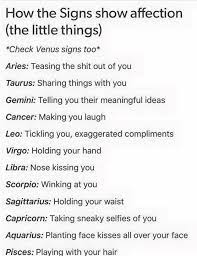 A cancer guy, like most men, is protective by nature. How The Signs Show Affection Zodiac Zodiac Star Signs Zodiac Signs Taurus Zodiac Sign Traits