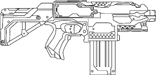 Coloring pages are a fun way for kids of all ages to develop creativity, focus, motor skills and color recognition. Nerf Gun Coloring Pages Best Coloring Pages For Kids