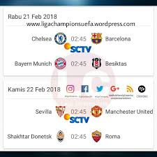 Jadwal pertandingan 16 besar liga champions 2020/2021 akan dibagi ke dalam dua tahap. Jadwal Siaran Langsung Tv Pertandingan Liga Champions Uefa Babak 16 Besar Jadwal Hasil Dan Klasemen Liga Champions Eropa
