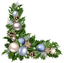 Christmas Deco Corner With Decorations Png Picture Christmas Deco Holiday Clipart Christmas Emoticons