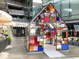 Menu & reservations make reservations. Tom Fruin S Mosaic Glass House Pops Up In Dumbo S Empire Stores Untapped New York