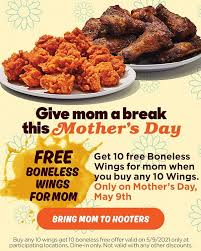 Use code wingit10 for $10 off $50+ on hootersonthefly.com or the hooters app! H B3dwra34vsrm