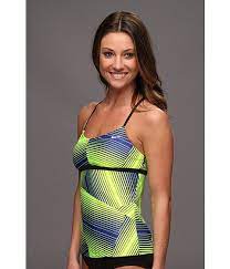 Nike Electric Break Racerback Tankini Hyper Blue Zappos Com Free Shipping Both Ways Racerback Tankini Tankini Clothes