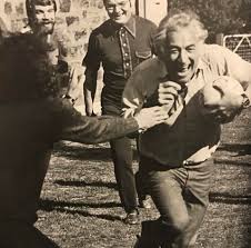 Leonard Bernstein playing...