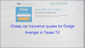Pin On Cheap Car Insurance Quotes For Dodge Avenger In Texas Tx