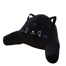 Find kids pillows in cute designs at pottery barn kids. Novelty Black Cat Bedrest Reading Posture Arm Pillow Plush Back Support Kids Bed Rest Lounger Buy Online In Bahamas At Bahamas Desertcart Com Productid 34946940
