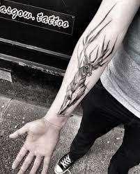 Pin On Black Deer Tattoos